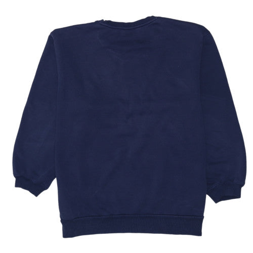 Puma Men's Blue Crew Neck Pullover Sweatshirt Size M