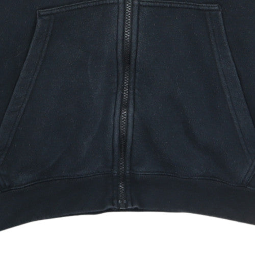 Nike Men's Black Full Zip Hoodie L Fleece Sportswear