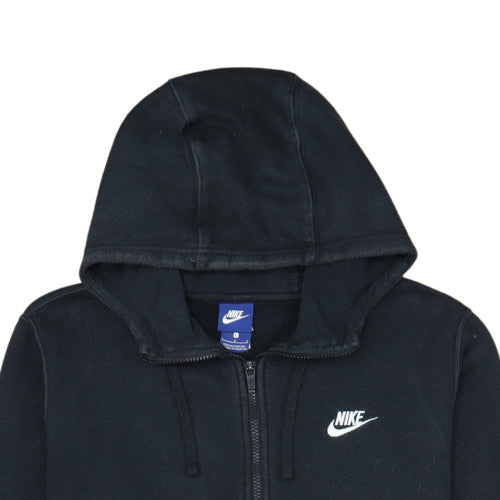 Nike Men's Black Full Zip Hoodie L Fleece Sportswear