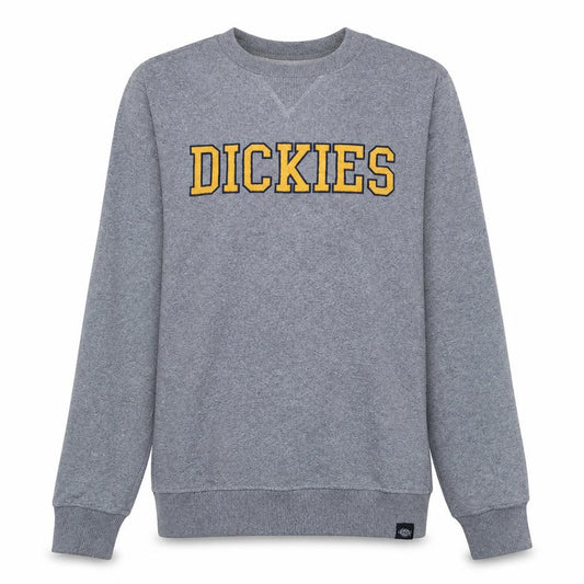 Dickies Mens Grey Crew Neck Pullover Sweatshirt XS