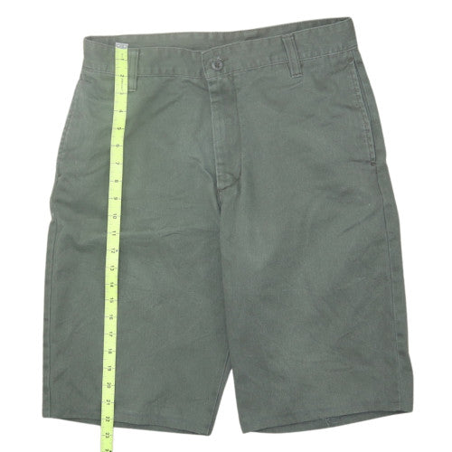 Carhartt Men's Green Chino Workwear Shorts Size 34 Regular Fit