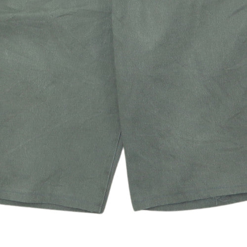 Carhartt Men's Green Chino Workwear Shorts Size 34 Regular Fit