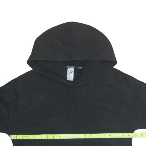 Calvin Klein Women’s Black Pullover Hoodie Size S Cotton Blend
