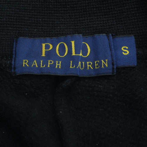 Ralph Lauren Men’s Black Jogger Trousers Size S Elastic Waist Fleece
