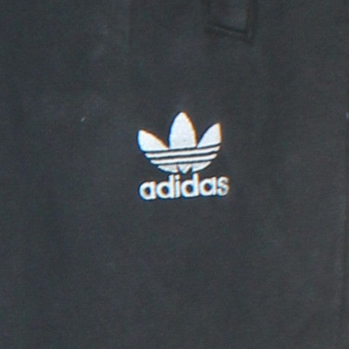 Adidas Men's Black XL Sweatpants Joggers Tapered Fit Casual