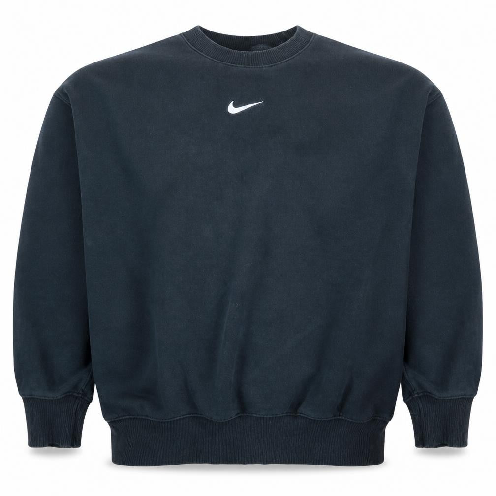 Nike Men's Black Crew Neck Pullover Sweatshirt M Regular Fit