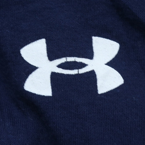 Under Armour Men's Navy Auburn Basketball Graphic T-Shirt Size XL