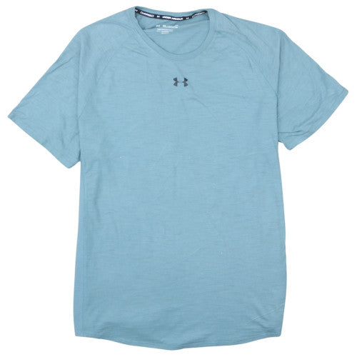 Under Armour Men’s Blue 3XL Charged Cotton Crew Neck T-Shirt