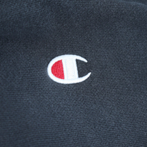 Champion Men's Black Reverse Weave Pullover Hoodie Size S