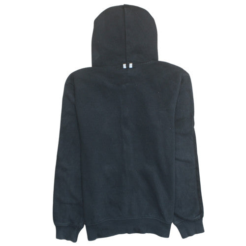 Adidas Mens Black Full Zip Hoodie Size S Classic Hooded Sweatshirt
