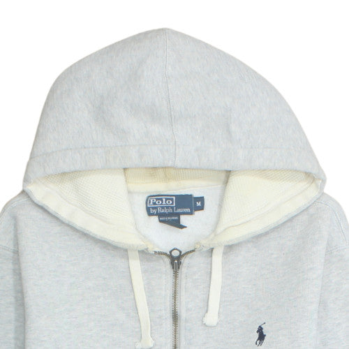 Ralph Lauren Men's Grey Full Zip Hoodie Size M