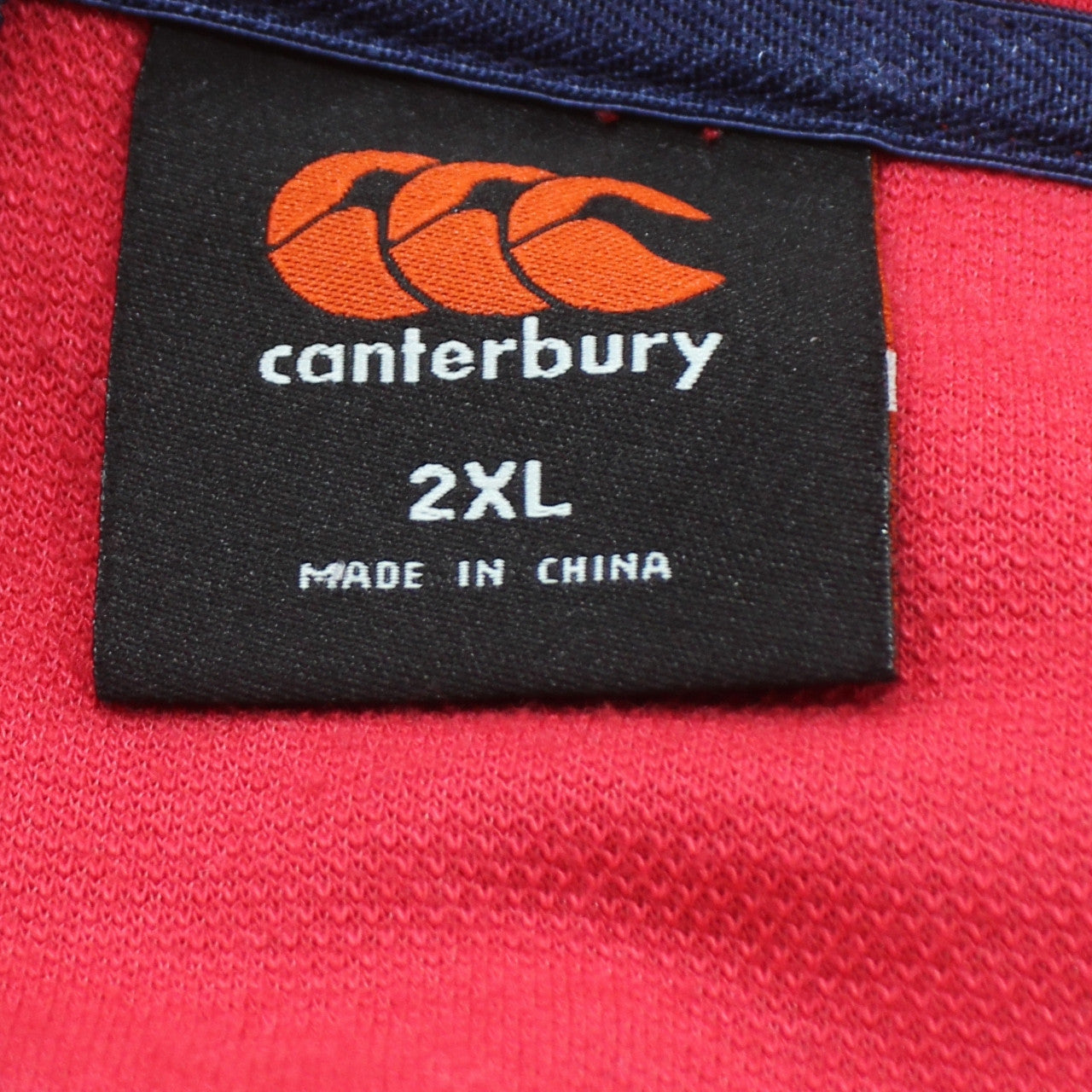 Canterbury Men’s Red 2XL Full Zip Hoodie Rugby Sportswear