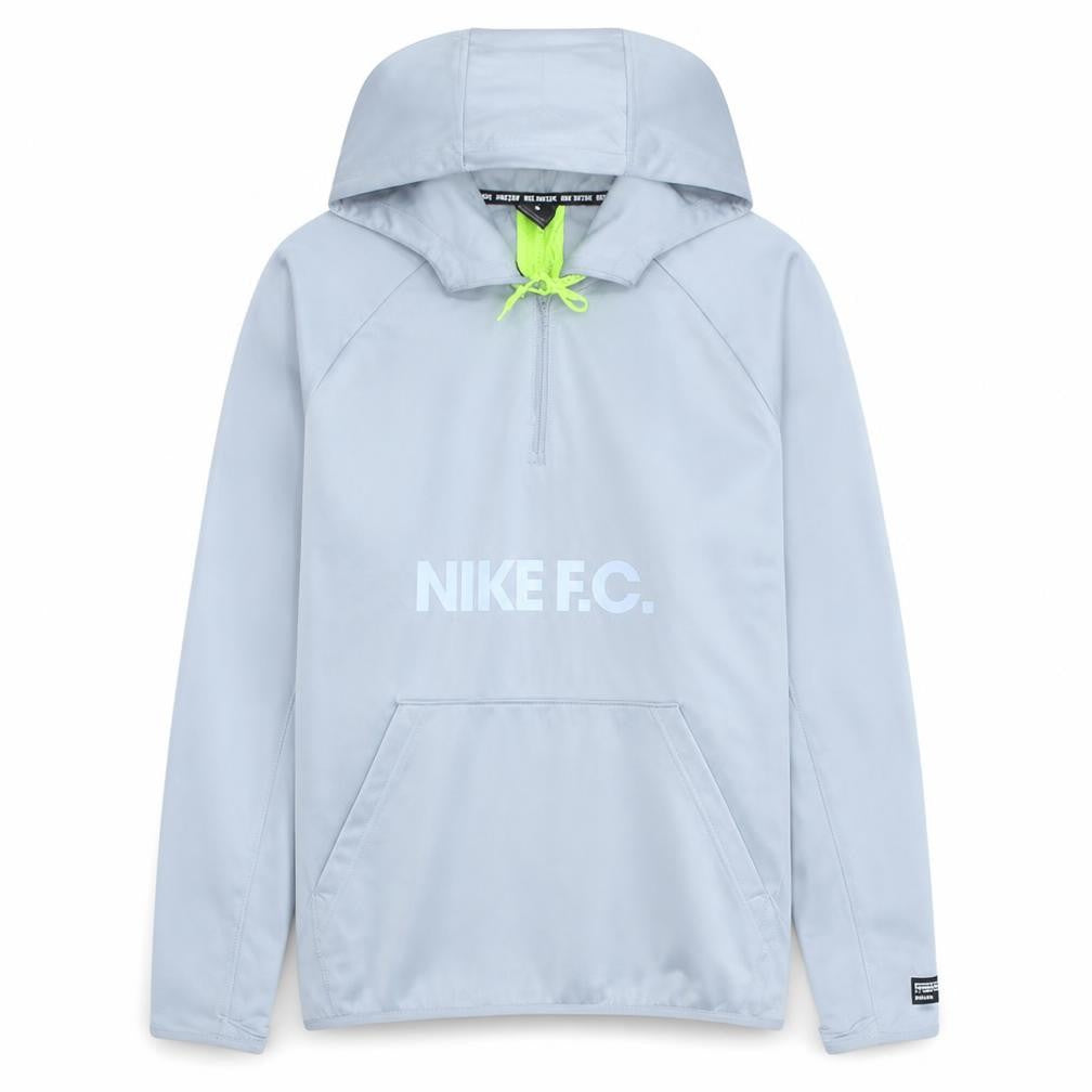 Nike Men's Grey Pullover Hoodie L Regular Fit Sportswear