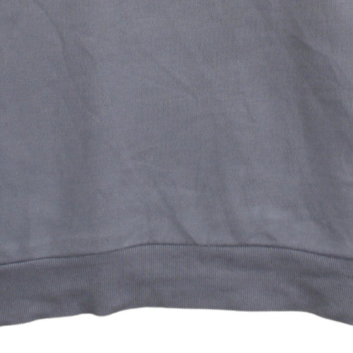 Calvin Klein Boys Grey Cotton Blend Crew Neck Pullover Sweatshirt L