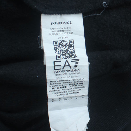 Emporio Armani EA7 Men's Black Crew Neck Sweatshirt Large