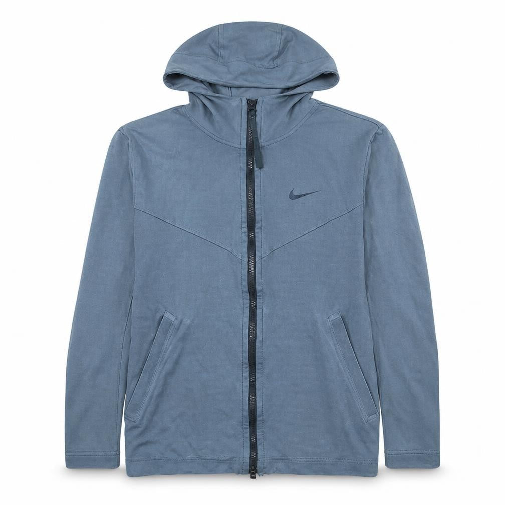 Nike Men's Blue Full Zip Lightweight Hoodie Size M