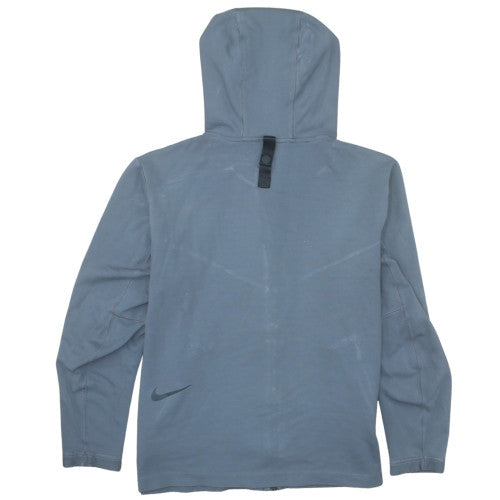 Nike Men's Blue Full Zip Lightweight Hoodie Size M