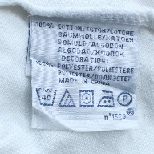 Polo Ralph Lauren Men's White England Custom Fit Polo Shirt Size L