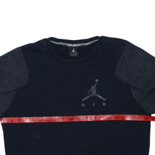 Nike Air Jordan Men's Black S Pullover Sweatshirt