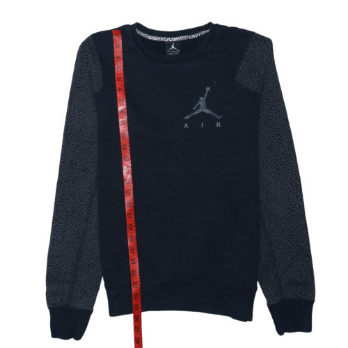 Nike Air Jordan Men's Black S Pullover Sweatshirt
