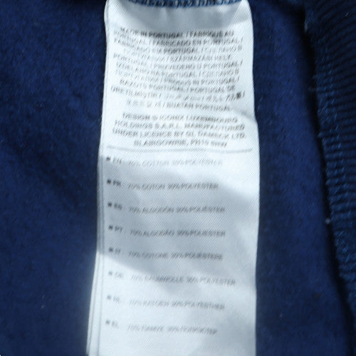 Umbro Men's Blue XL Pullover Sweatshirt Crew Neck Logo Sportswear
