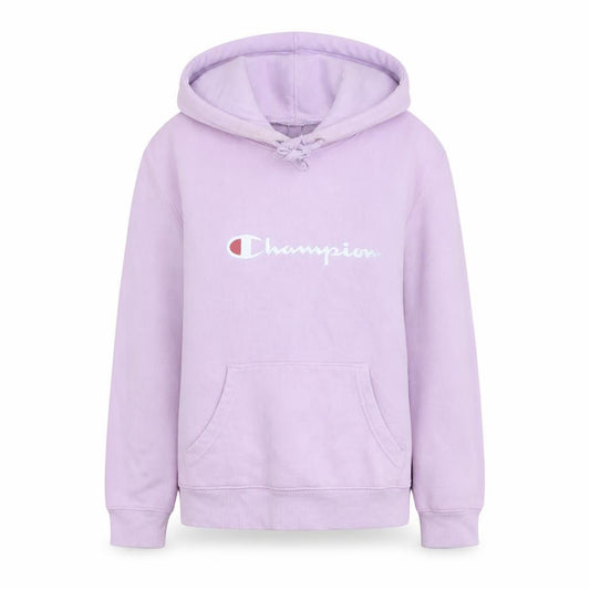 Champion Women's Pink Hoodie Small Pullover Logo Sweatshirt
