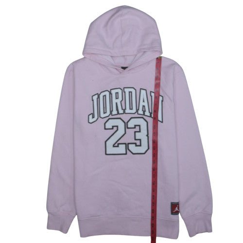 Jordan Girls Pink Hoodie XL 13-15 Years Pullover Graphic Hooded Sweatshirt