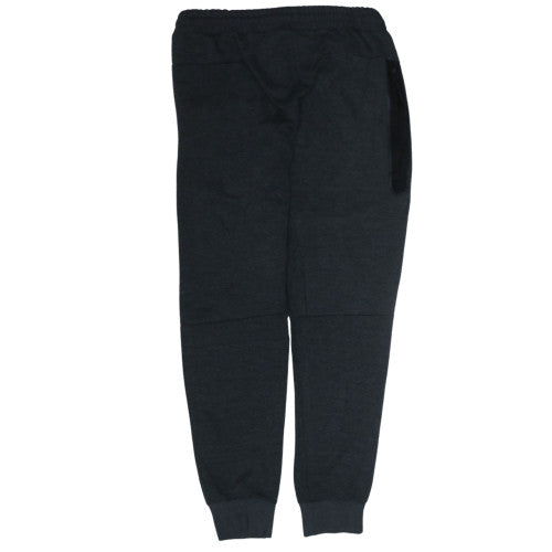Nike Men's Black Jogger Trousers L Regular Fit Fleece Casual Pants