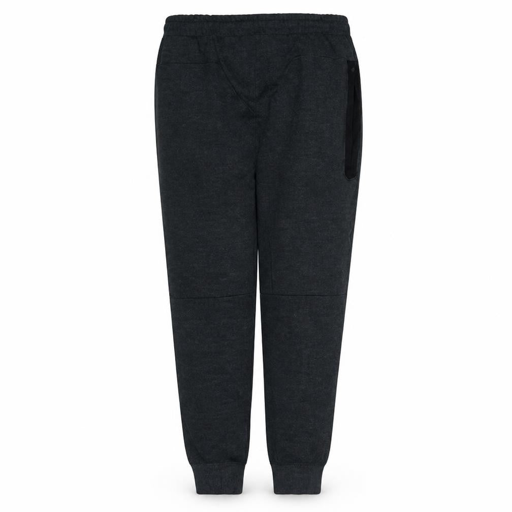 Nike Men's Black Jogger Trousers L Regular Fit Fleece Casual Pants