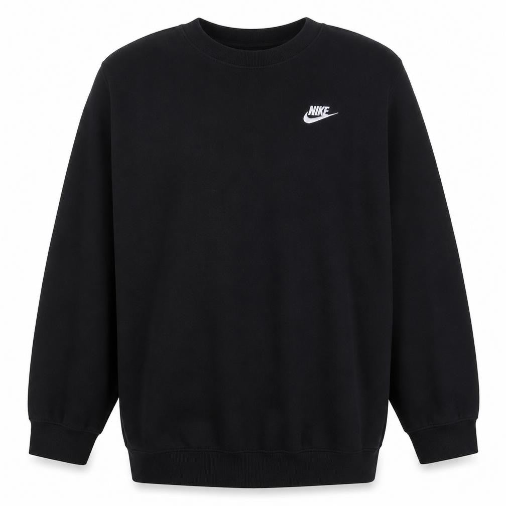 Nike Boys Black XL Sweatshirt Crew Neck Fleece Pullover Classic Style