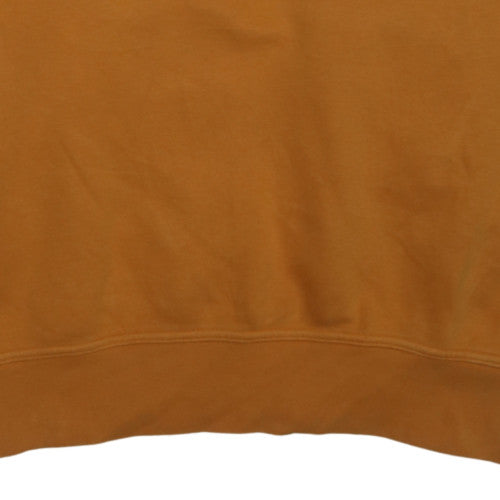Nike Women Mustard Orange Crew Neck Pullover Sweatshirt M