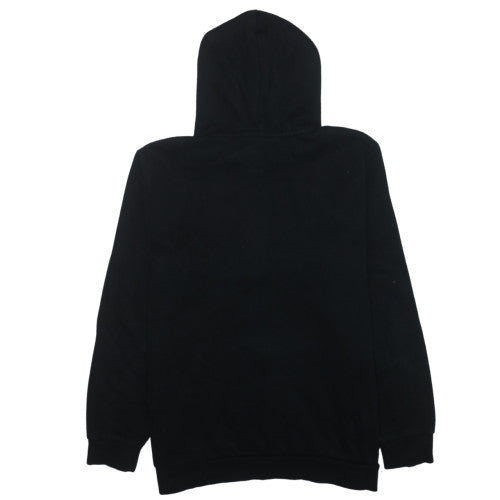 Puma Mens Black L Pullover Hoodie Sportswear Logo Hooded Sweatshirt