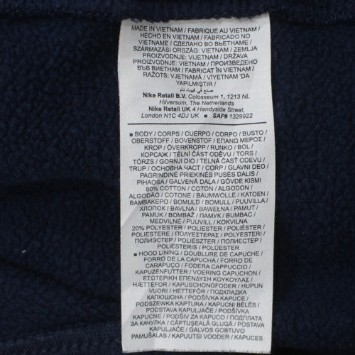 Nike Men’s Blue Grizzlies XL Pullover Hoodie Sweatshirt