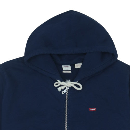 Levi's Men's Blue Full Zip Hoodie XL Standard Fit Cotton