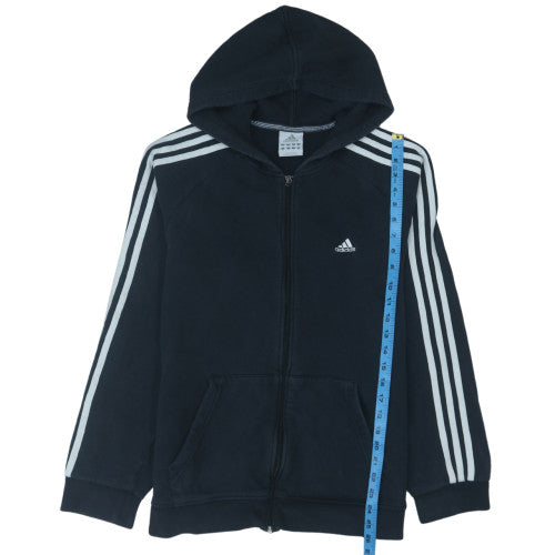 Adidas Men’s Black Full Zip Hoodie M Regular Sportswear