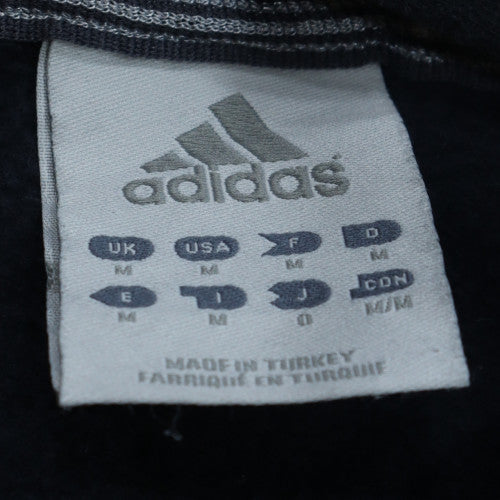 Adidas Men’s Black Full Zip Hoodie M Regular Sportswear