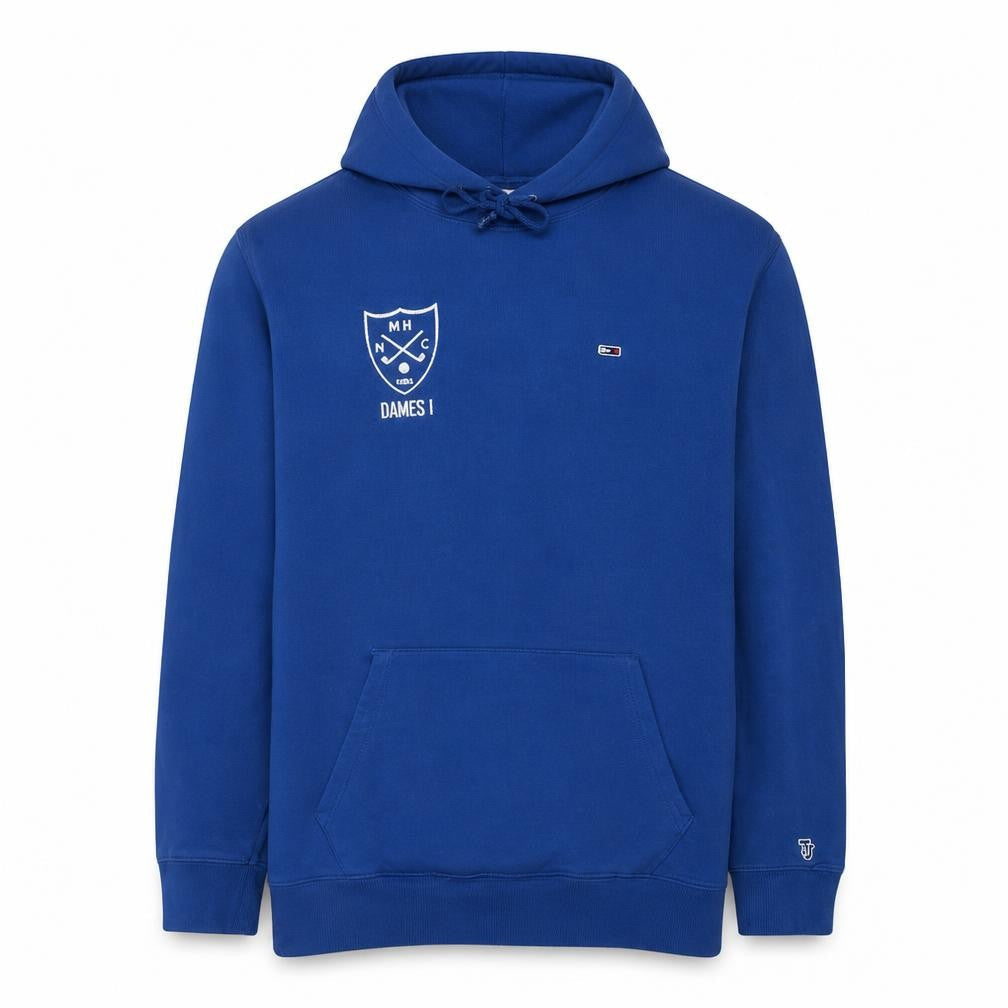 Tommy Jeans Men's Blue Hoodie L Pullover Cotton Logo Drawstring