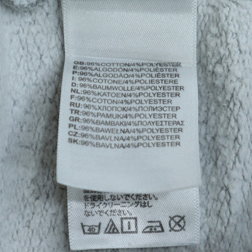 The North Face Men's Grey 2XL Full Zip Hoodie Fleece