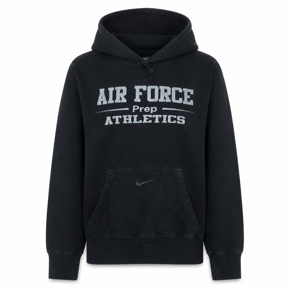 Nike Women's Navy Air Force Prep Athletics Pullover Hoodie Size S