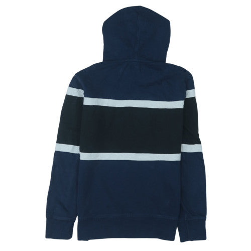 Levi's Men's Blue Pullover Hoodie Small Logo Print Cotton Blend