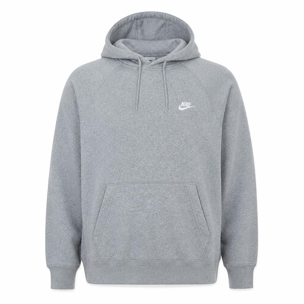 Nike Men's Grey 2XL Pullover Hoodie Fleece Sweatshirt