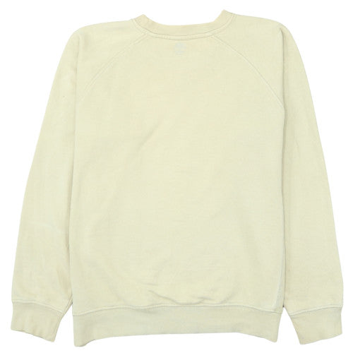 Timberland Men Beige Logo Pullover Sweatshirt M Regular Fit