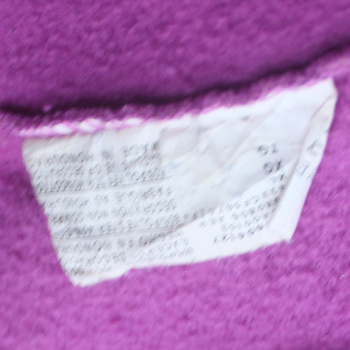 Champion Womens Purple XL Sweatshirt Crew Neck Logo Pullover