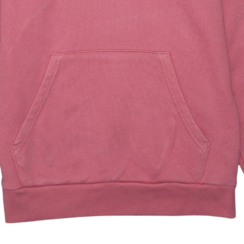 Adidas Womens Pink XS Pullover Hoodie With Logo Detail