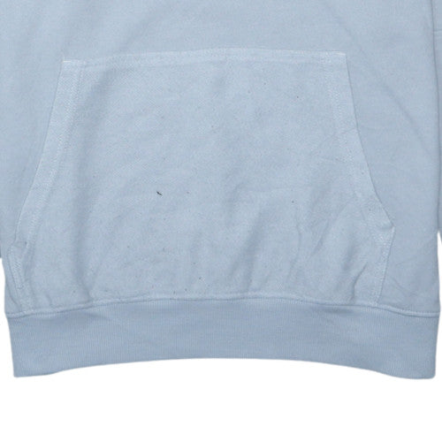 Lonsdale Women Blue Pullover Hoodie Size L Cotton Blend