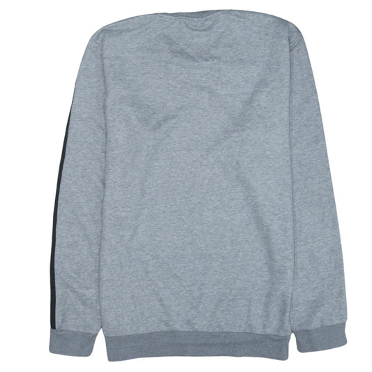 Adidas Men's Grey M Pullover Crew Neck Sweatshirt