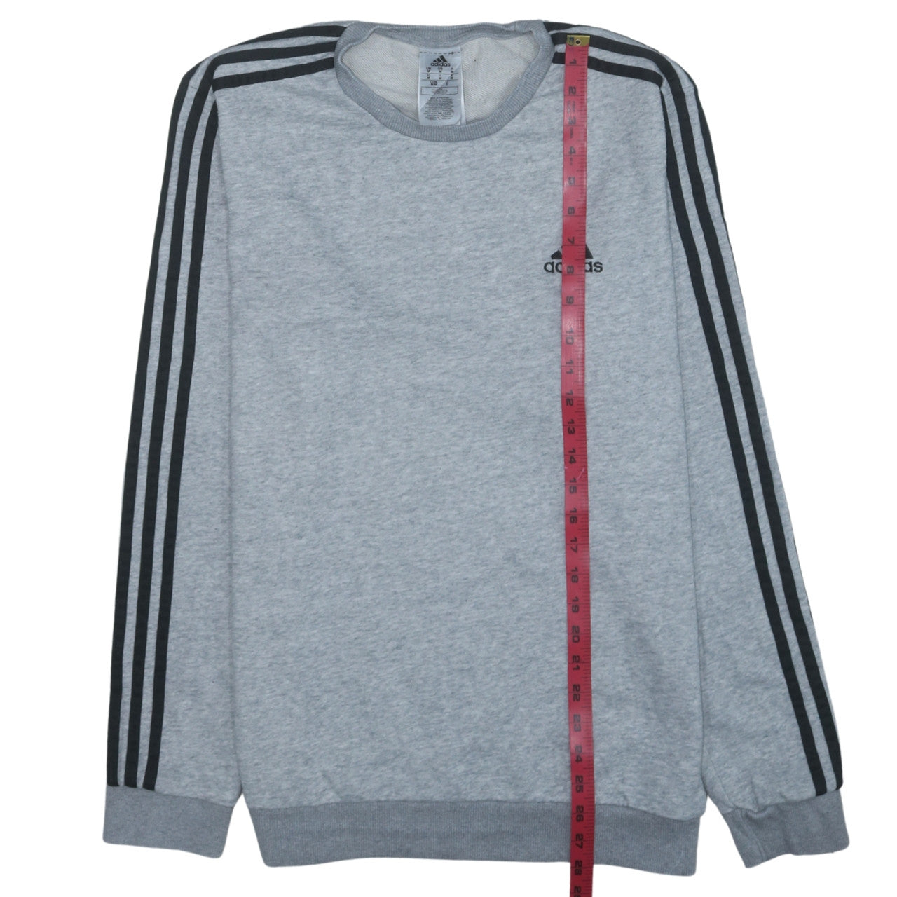 Adidas Men's Grey M Pullover Crew Neck Sweatshirt