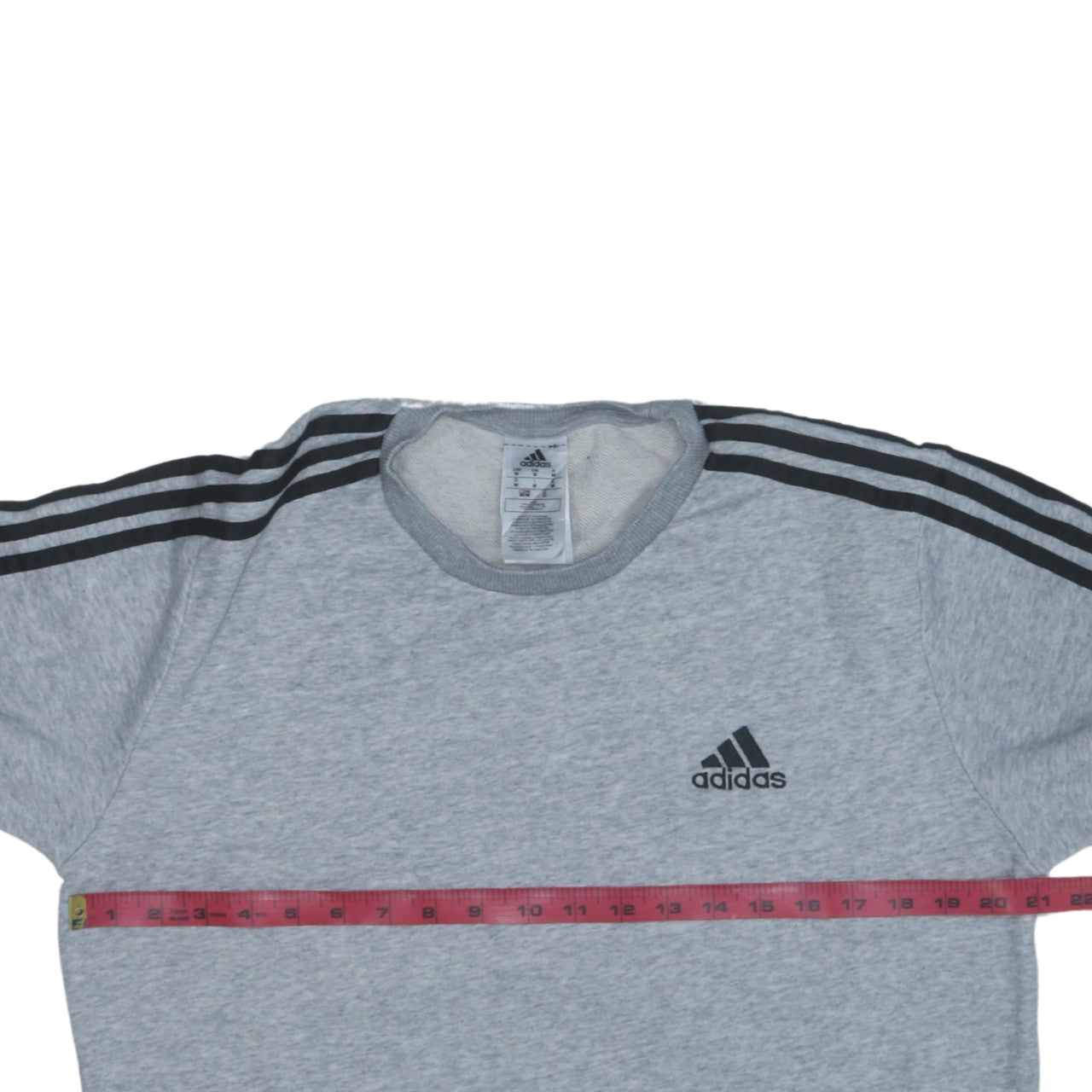 Adidas Men's Grey M Pullover Crew Neck Sweatshirt