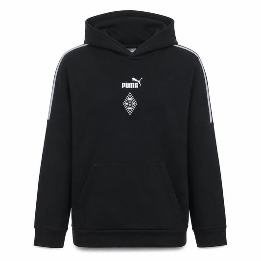 Puma Men’s Black Borussia Mönchengladbach Hoodie Size L