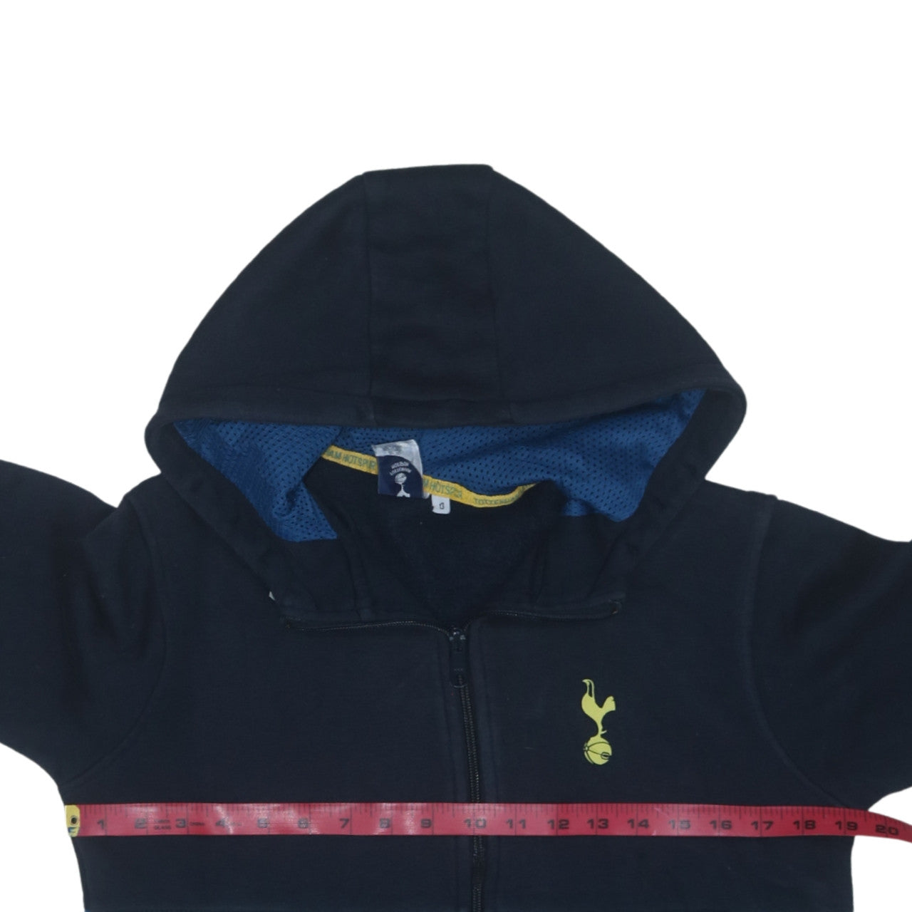 Tottenham Hotspur Boys Blue Full Zip Hoodie Size 13 Colourblock Official Merchandise